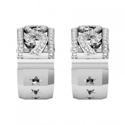 Graceful Half Balis with diamonds